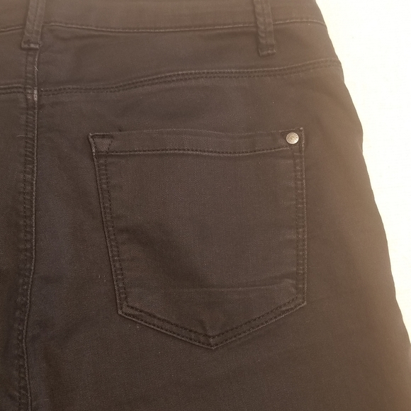 TOPSHOP MOTO Leigh Jeans - Black - Picture 8 of 11